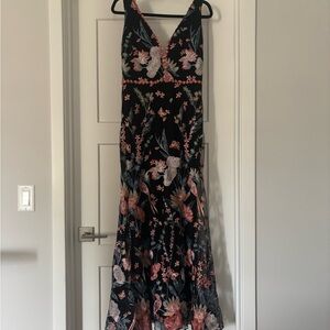 Marchesa V neck Butterfly Gown - sold out size 8